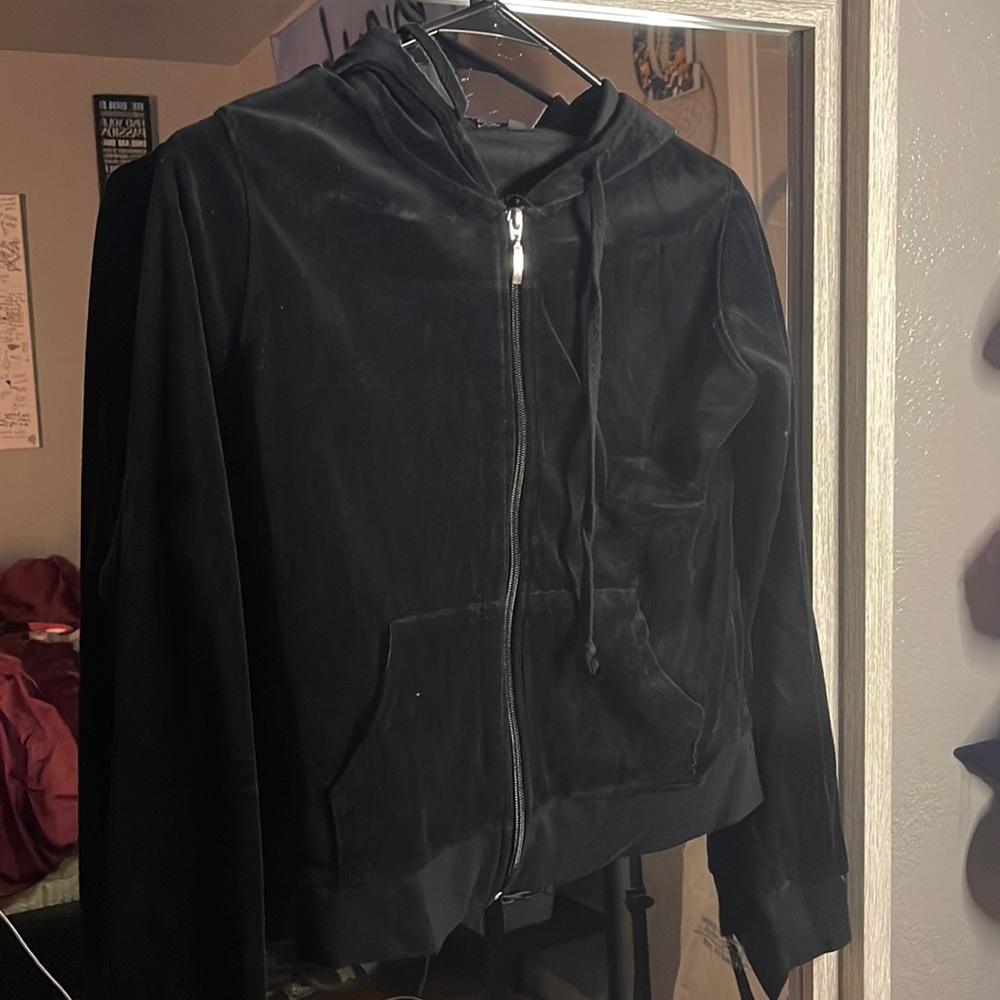Velour Zip Up